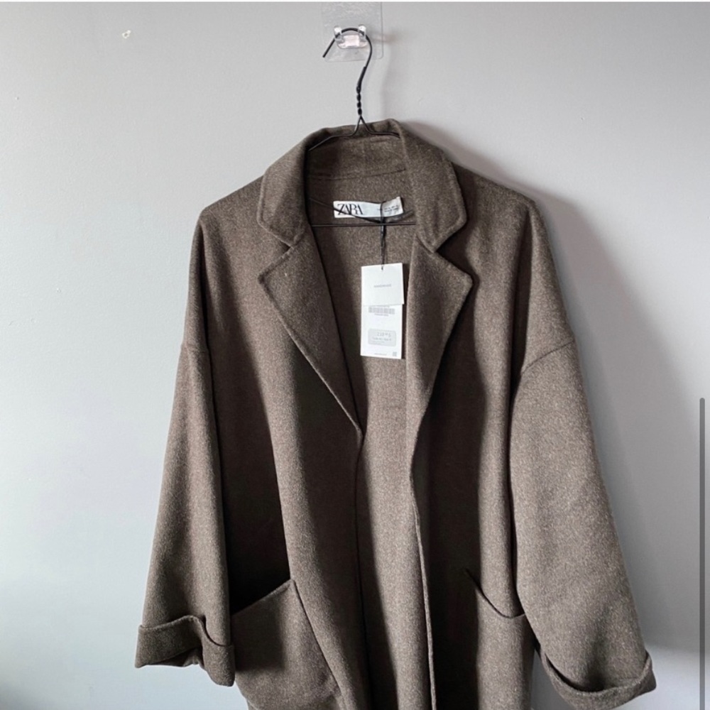 New Zara Wool Coat with tag